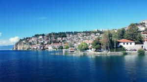 Town Lake Ohrid In Macedonia wallpaper thumb
