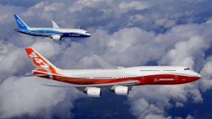 Dreamliner and 747-800 HD wallpaper thumb
