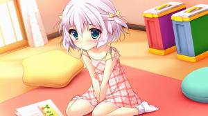 Arouses pity cute girl, anime girls, cute, beautiful, wallpaper thumb