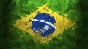 World Cup Brazil Flag wallpaper thumb