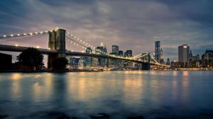 Bridge in New York wallpaper thumb