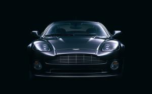 Black Front Aston Martin Vanquish wallpaper thumb