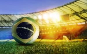 Brazil Soccer Football Ball HD wallpaper thumb