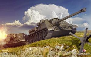 SU-85, World of Tanks wallpaper thumb
