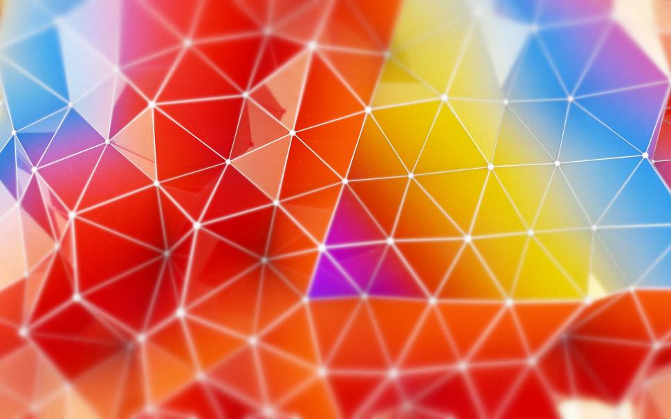 Polygon wallpaper,polygon HD wallpaper,orange HD wallpaper,red HD wallpaper,Blue HD wallpaper,background HD wallpaper,ultra 4k pics HD wallpaper,2880x1800 wallpaper