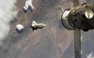 Space Station Shuttle Earth HD wallpaper thumb