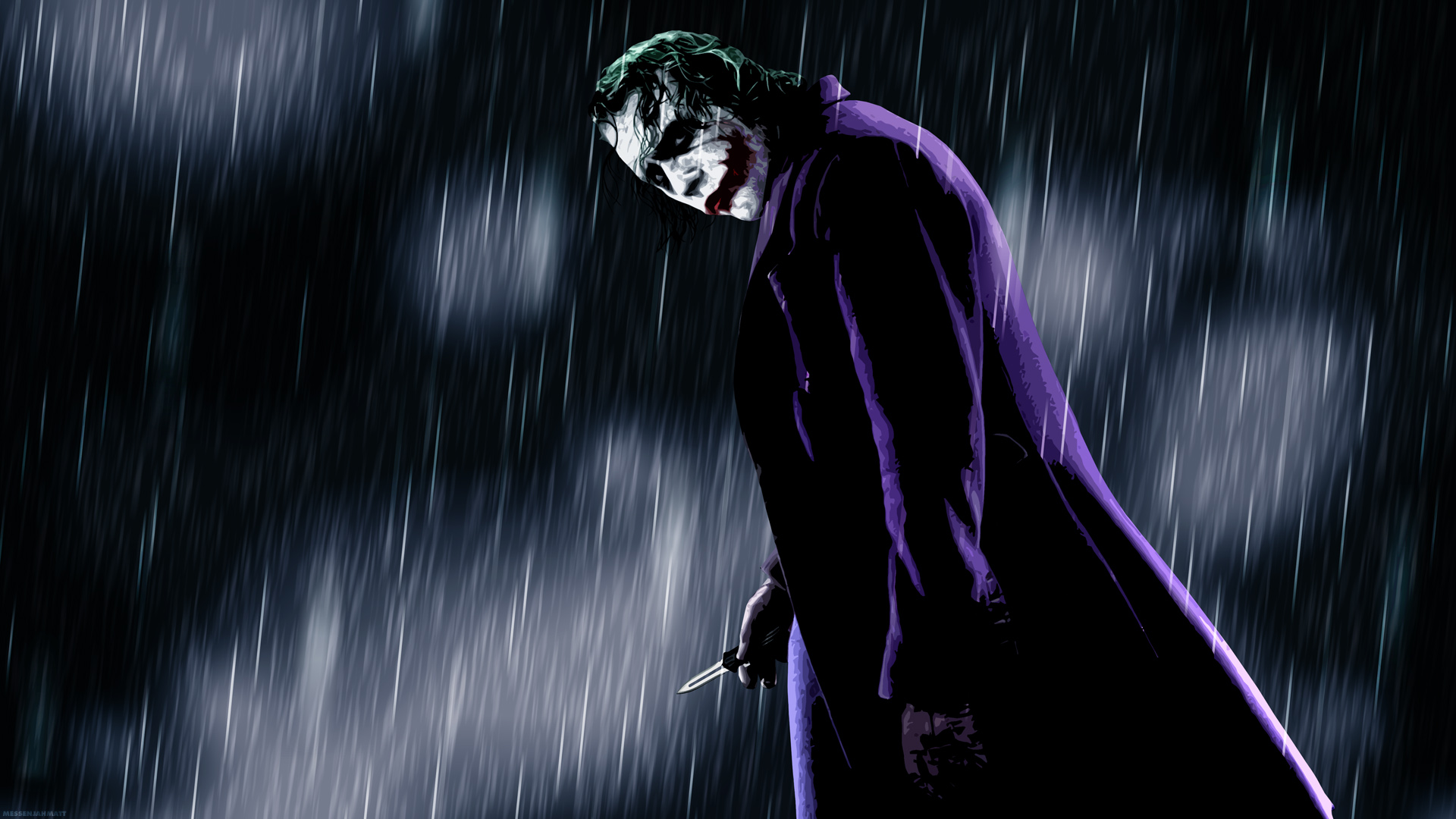 Download wallpaper for 720x1280 resolution | Batman The Dark Knight Rain  Joker HD | movies and tv series | Wallpaper Better