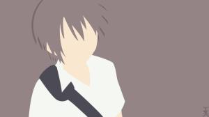 Kore wa Zombie Desu ka? Anime Vectors, Anime Boy, No Face, Simple Background wallpaper thumb