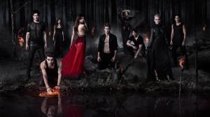 The Vampire Diaries, TV Series, Poster, Paul Wesley, Ian Somerhalder, Nina Dobrev wallpaper thumb