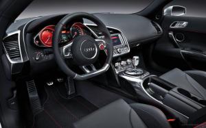 Audi R8 v12 Interior wallpaper thumb