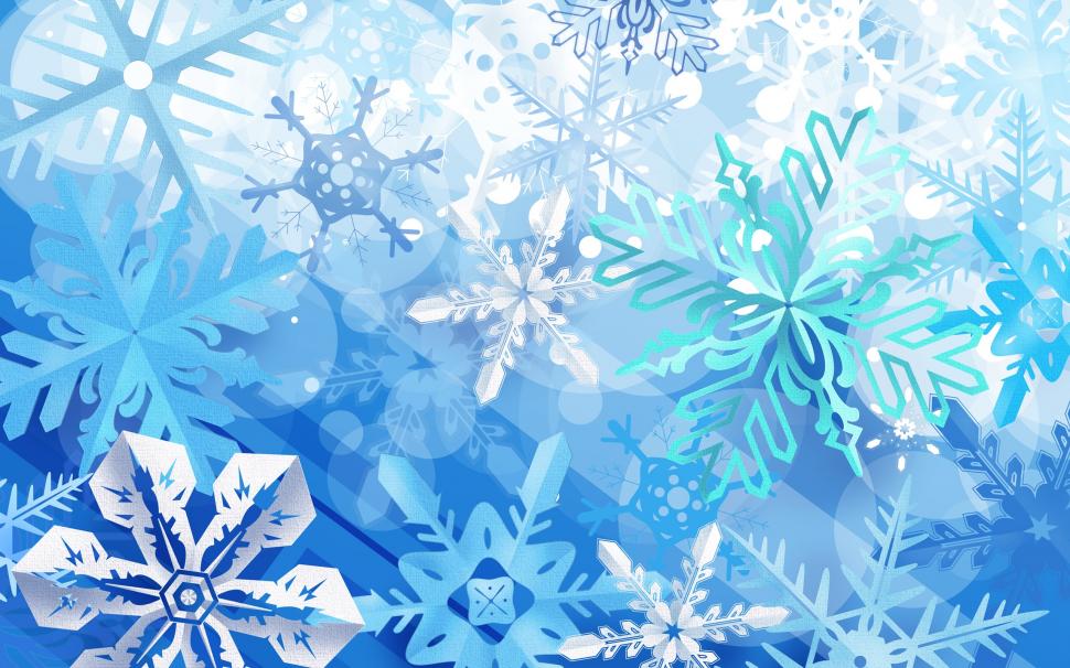 Blue Snowflake Christmas wallpaper,Blue HD wallpaper,Snowflake HD wallpaper,Christmas HD wallpaper,2560x1600 wallpaper