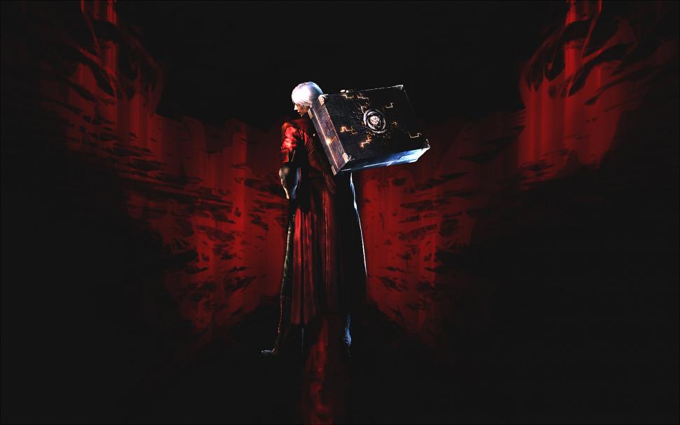Devil May Cry Red Black Capcom Dante HD wallpaper | games | Wallpaper Better