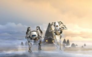 Portal 2 Robots Atlas P Body wallpaper thumb