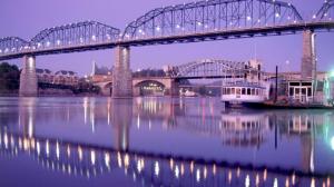 Two Bridges In Chattanooga Tennessee wallpaper thumb