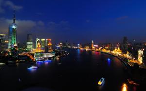 Shanghai Huangpu River HD wallpaper thumb
