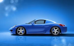 2014 Studiotorino Porsche Cayman Moncenisio Blue 2Related Car Wallpapers wallpaper thumb