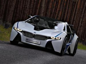 bmw, vision, efficientdynamics, concept, front view wallpaper thumb