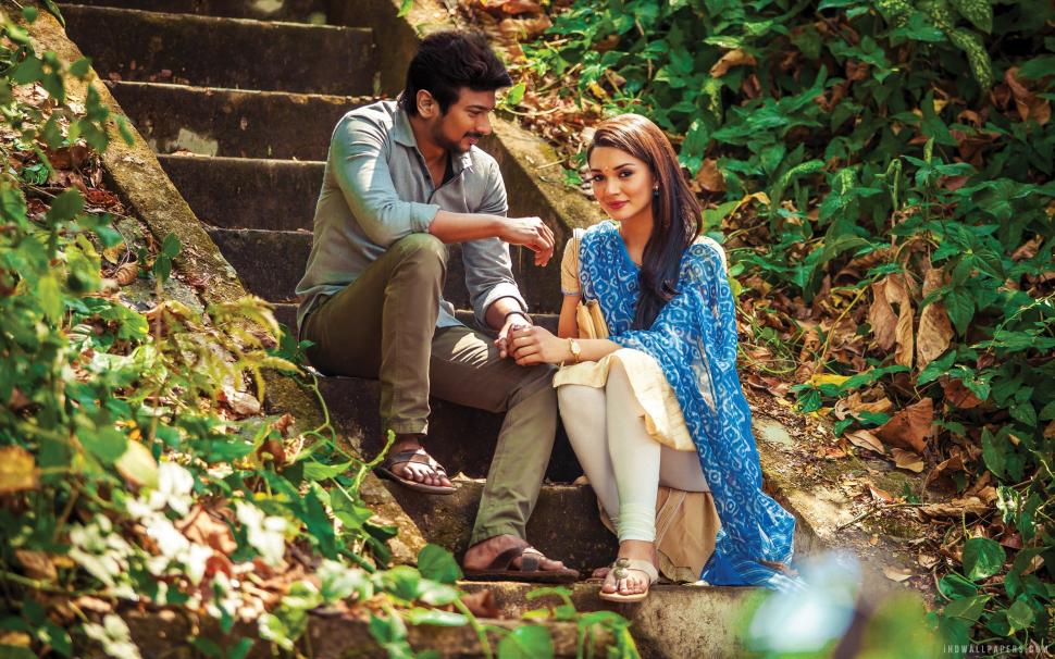 Udhayanidhi Stalin and Amy Jackson in Gethu Movie wallpaper,movie HD wallpaper,gethu HD wallpaper,jackson HD wallpaper,stalin HD wallpaper,udhayanidhi HD wallpaper,2880x1800 wallpaper