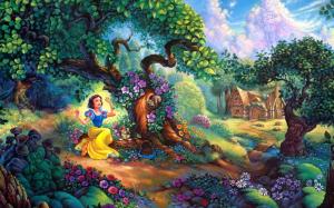 Snow White and the Seven Dwarfs wallpaper thumb