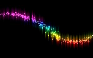 Spectrum, Color, Glow, Black Background wallpaper thumb