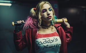 Harley Quinn, blonde girl, Suicide Squad wallpaper thumb
