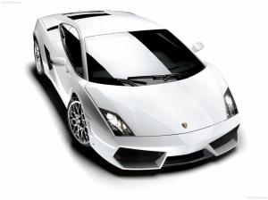 Lamborghini Gallardo LP in White wallpaper thumb