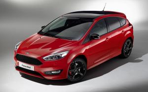 Red Ford Focus RS wallpaper thumb