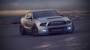 Ford Mustang Shelby GT 500 car front view wallpaper thumb