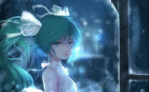 Hatsune Miku, Vocaloid, Twintails wallpaper thumb