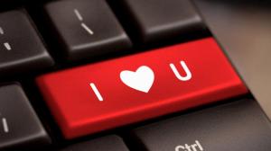 I Love You Keyboard Enter Heart Button wallpaper thumb
