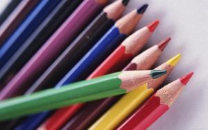 Colored pencils wallpaper thumb