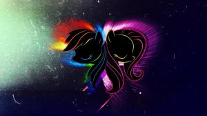 My Little Pony Rainbow Dash Fluttershy HD wallpaper thumb