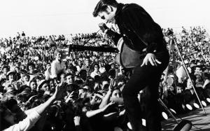 Elvis Presley on The Stage wallpaper thumb