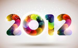 Amazing 2012 New Year wallpaper thumb