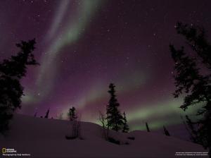 Aurora Borealis Northern Lights Stars HD wallpaper thumb