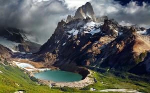Argentina, Patagonia, mountain wallpaper thumb