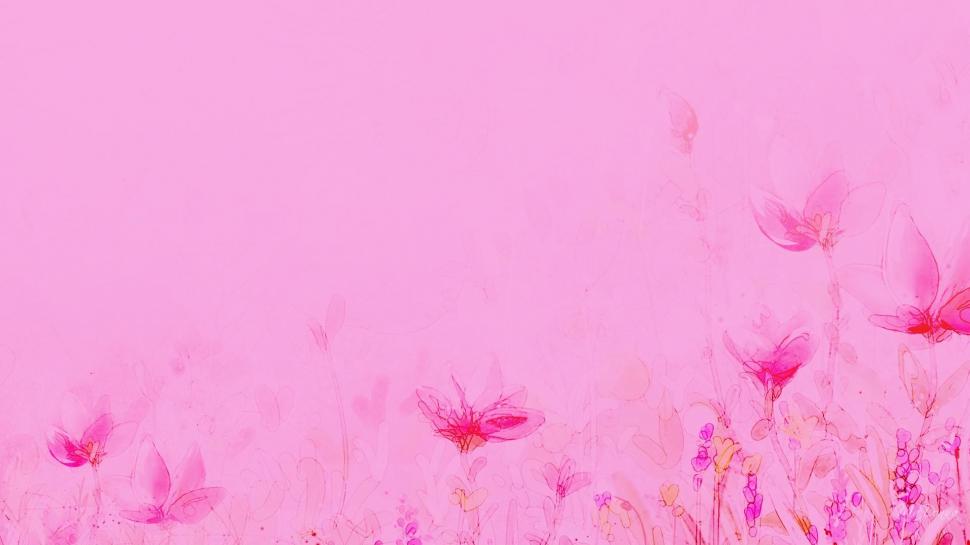 Summer Pink Light wallpaper,firefox persona HD wallpaper,floral HD wallpaper,summer HD wallpaper,pink HD wallpaper,flowers HD wallpaper,transparent HD wallpaper,3d & abstract HD wallpaper,1920x1080 wallpaper