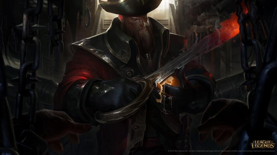 League of Legends, Gangplank, Pirates, PC Gaming wallpaper,league of legends HD wallpaper,gangplank HD wallpaper,pirates HD wallpaper,pc gaming HD wallpaper,1920x1080 wallpaper
