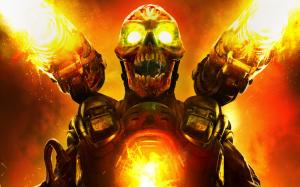 Doom 2016 game, revenant wallpaper thumb