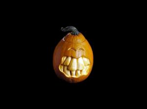 halloween, holiday, pumpkin, face, teeth wallpaper thumb