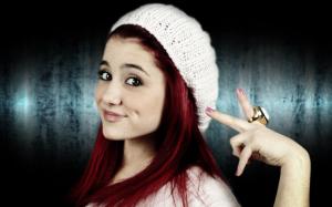 Ariana Grande, Actress, redheads, dimples wallpaper thumb