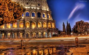 Colosseum Rome Italy  Hi Def Images wallpaper thumb