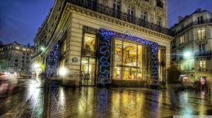 Cartier In Paris At Christmas Hdr wallpaper thumb