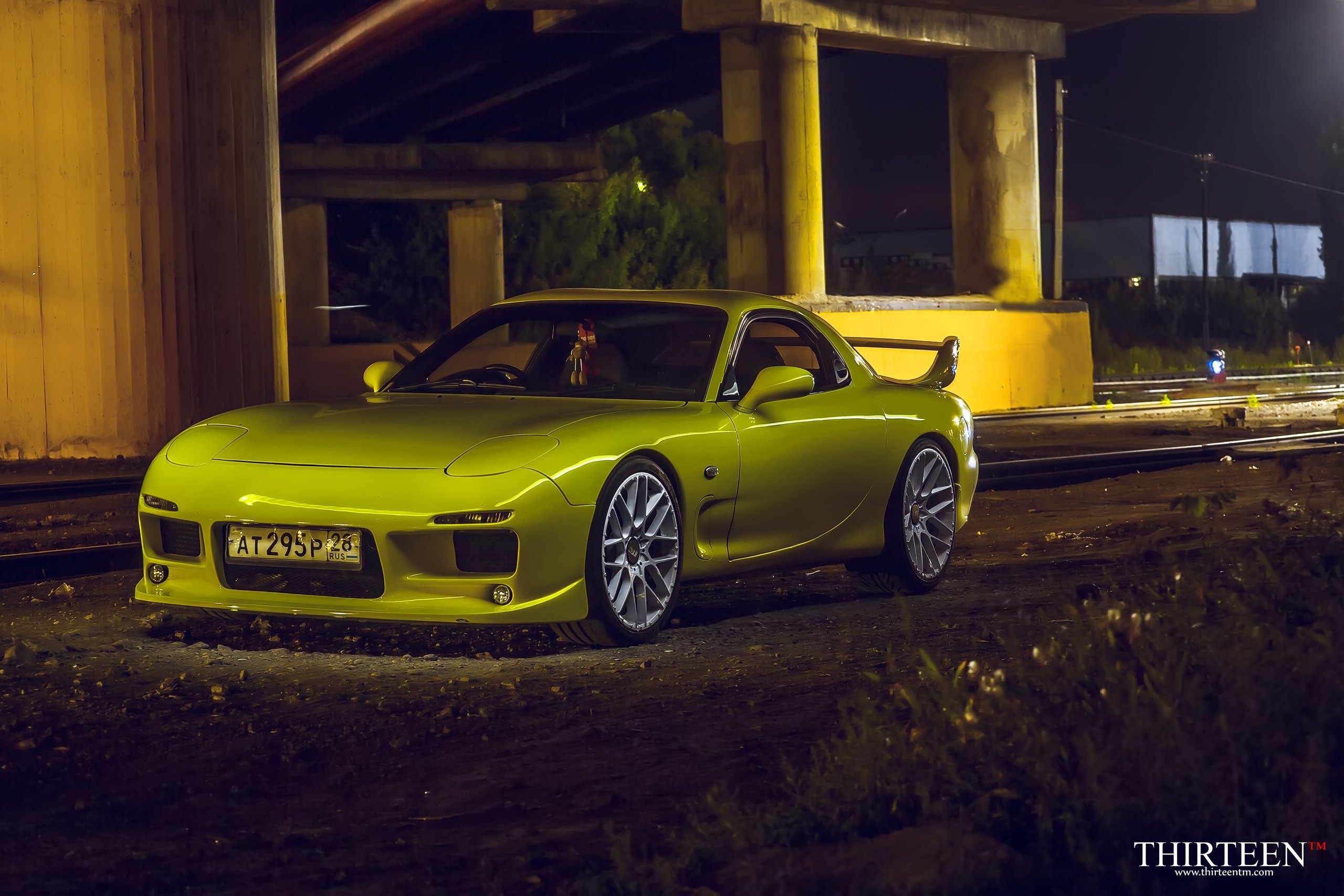 Mazda Rx7 Yellow Wallpaper Cars Wallpaper Better