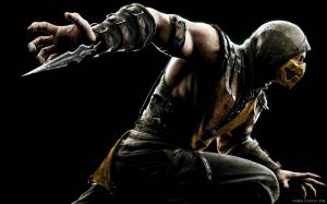 Mortal Kombat X Scorpio 2014 wallpaper thumb
