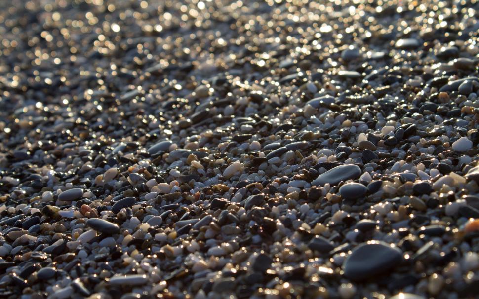 Beach pebbles in the sunrise wallpaper,photography HD wallpaper,2880x1800 HD wallpaper,sunrise HD wallpaper,pebble HD wallpaper,2880x1800 wallpaper