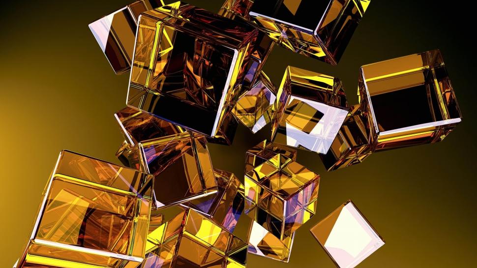 Glass Cube 3d Hd Wallpaper 3d And Abstract Wallpaper Better