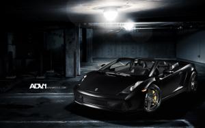 Matte Black Lamborghini Gallardo Spyder ADV1Related Car Wallpapers wallpaper thumb