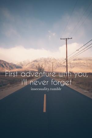 Quote, Country road, Mountain, Adventure wallpaper thumb