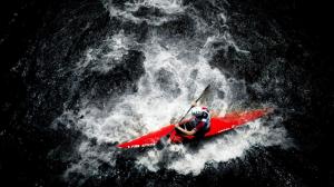 kayak, water sports, paddle, water, rowing wallpaper thumb